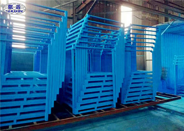 Özelleştirilmiş Çelik İstifleme Rafları Düşük Karbonlu Çelik Katlanabilir ISO Belgeli