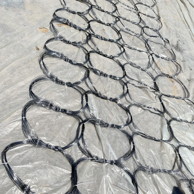 MZP Düşük Görünürlük Tel Engelli 0.5-0.9mm Tank Savunma Ağı 1