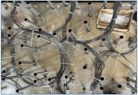 MZP Düşük Görünürlük Tel Engelli 0.5-0.9mm Tank Savunma Ağı 5