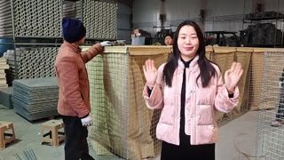 Galvanizli Kaynaklı Bariyerler Tabya Bariyerleri Kum Taşkın Duvarı