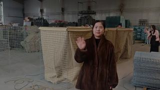 Savunma Bastion Duvarı Savunma Kum Bariyeri Güvenlik Duvar Kum Torbaları Bastion Bariyeri için