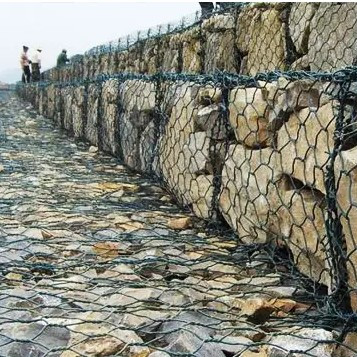 Seawall Sahil Savunması Gabion Kafesleri Sahil İstinat Duvarı Erozyon Önleyici
