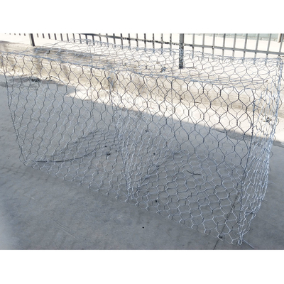 Çift Bükümlü 8x10cm Gabion Sepetler Kaya Kırılmasını Önleyen Taş Dolgulu Kafesler