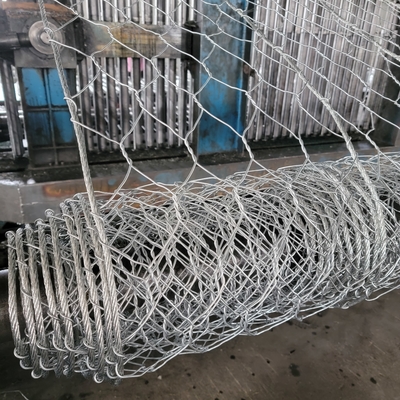 Korrozyona karşı dayanıklılık için sıcak daldırılmış galvanizli tel ile Sea Bank Gabion Basket Tutun