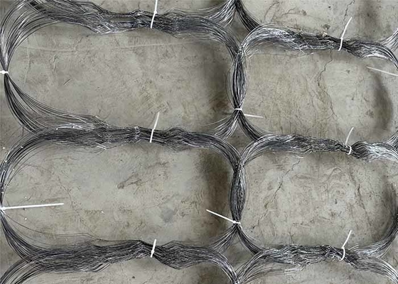 Sınır Savunması Tank Karşıtı Sarmaşıklık Galvanizli Demir Tel