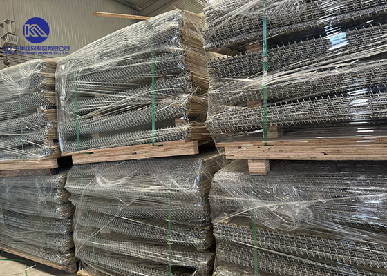 Güvenlik Çitleri Savunma Bastion Barrier Patlama Kanıtlı Gabion Mesh