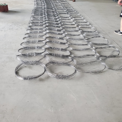 Tank Tuzakları Karşıtı Engelleme Engelli Tel Ağı Engelleme Ağı Plain Weave Woven Cut Welded Bended Processing Services