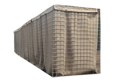 Profesyonel Kum Duvarı Hesco Bariyer 3- 5 Mm Askeri Koruma İçin Tel Çapı