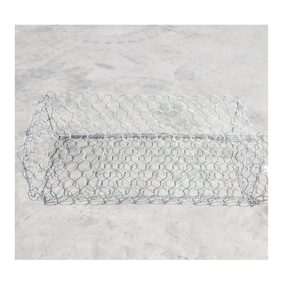 Erozyon Kontrolü Bükülmüş Gabion Taş Kafesi 1mx1mx2m