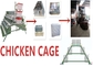 Tavuk Çiftliği Yem Tavukları Yumurtlama Kafesi Q235 Çelik Hasır Malzemesi