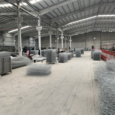 2.0mm-4.0mm Tel Çit Gabion Sepet Demir Gabion Kaya Kafesi Korozyon Önleyici