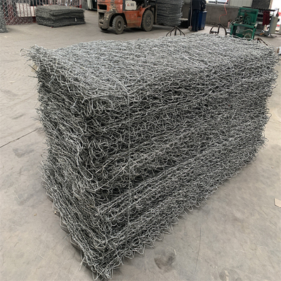 2.0mm-4.0mm Tel Çit Gabion Sepet Demir Gabion Kaya Kafesi Korozyon Önleyici