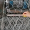 Korrozyona karşı dayanıklılık için sıcak daldırılmış galvanizli tel ile Sea Bank Gabion Basket Tutun