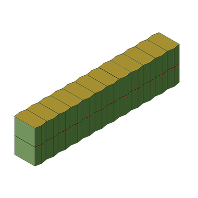 Anti pas sel kontrol kaynaklı Hesco Barrier Gabion Kutusu Defensive Barrier Destek Duvarı için