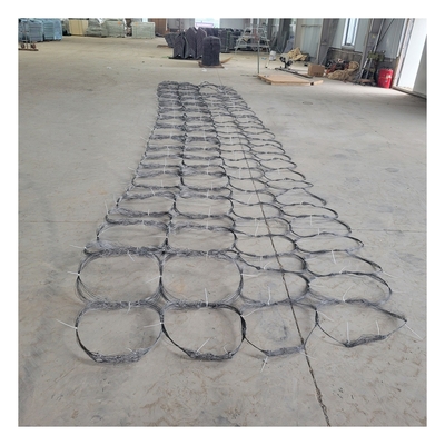 Yüksek teknoloji 10 X 10 X 1.4 Düşük Görünürlüklü Tank Karşıtı Engelleme, Ukrayna Savaşı İçin Kullanılan Metal Ağı