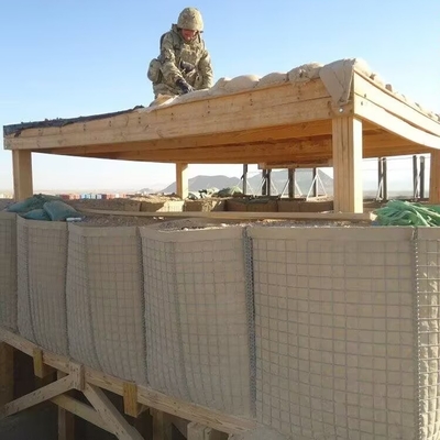 5mm Tel Savunma Bariyeri 20 Hücre 1*1*1M 1*1*5M Esneklik Siyah Kaynaklı Ağ Kalkan Koruyucusu