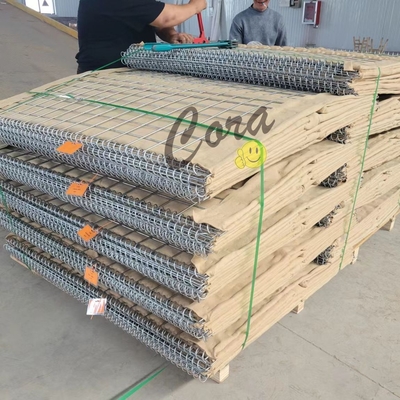Fabrika fiyatı Galvanizli kaynaklı gabion kum kutusu destek duvarı ile kum bastion duvarı