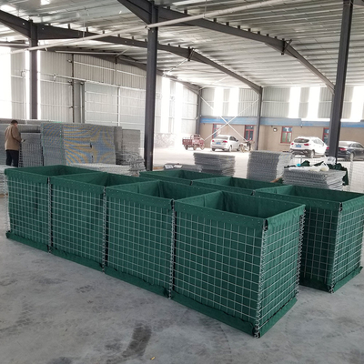 Fabrika Tedarikleri Kaynak Tel Ağı Kum Savunma Engelli Duvar Kaleleri Toptan Satış