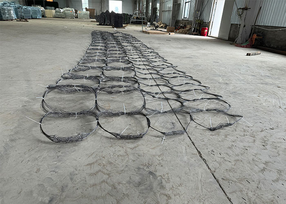 Koruma İçin Düşük Görünürlüklü Tank Bariyer Çelik Tel Çit