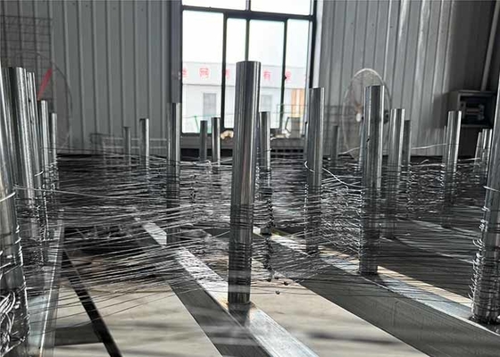 Engel Tankları Düşük Görünürlüklü Galvanizli Tel Tank Bariyer Ağı