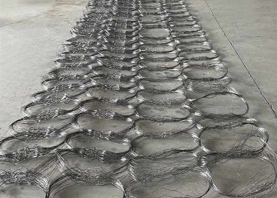 Engel Tankları Düşük Görünürlüklü Galvanizli Tel Tank Bariyer Ağı