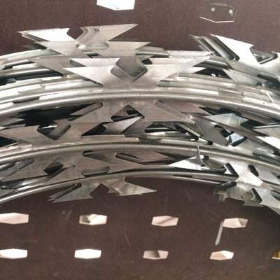 Galvanizli Rekabetçi Fiyat Tırnaklı Tel Concertina Dikenli Koruma Çit