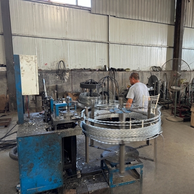 Anping Yüksek Kaliteli Tıraş Dikenli Tel Çift Concertina Tıraş Tel Fabrikası