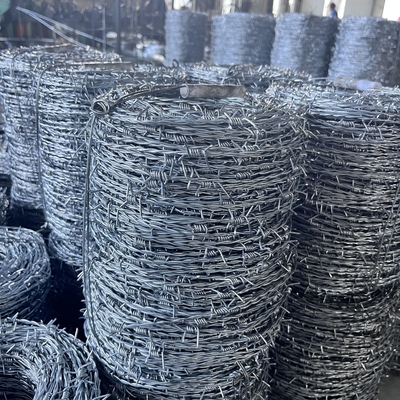 1.6mm 500m 25kg/Roll Galvanizli Dikenli Tel Sıcak Daldırılmış