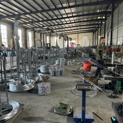 1.6mm 500m 25kg/Roll Galvanizli Dikenli Tel Sıcak Daldırılmış
