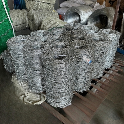 dikenli tel ile teli dikenli tel 800m dikenli tel bitkisi galvanizli dikenli tel 4mm dikenli tel alüminyum dikenli tel