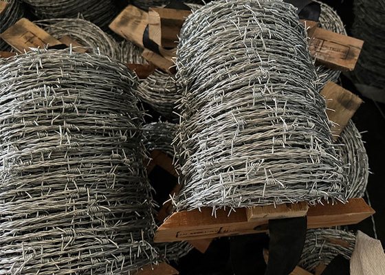 Stainless Steel Güvenlik Dikenli Tel Endüstri Tarım Hayvancılık