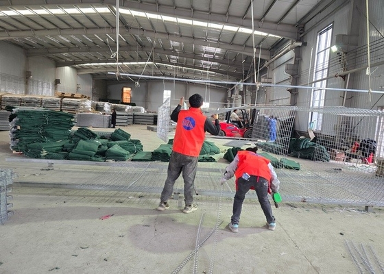 Çinko Alüminyum Kaplı Tipi Savunma Modüler Engeller Askeri Kullanım için Kale Duvarı
