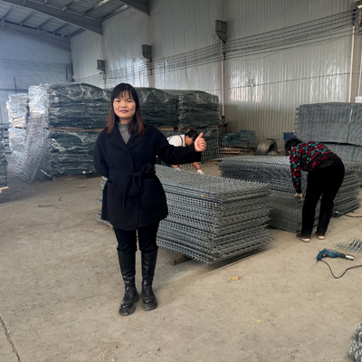 Mil 10 Geotextile CE Sertifikasıyla Dayanıklı Kaynatılmış Gabion Savunma Bariyeri Bastion
