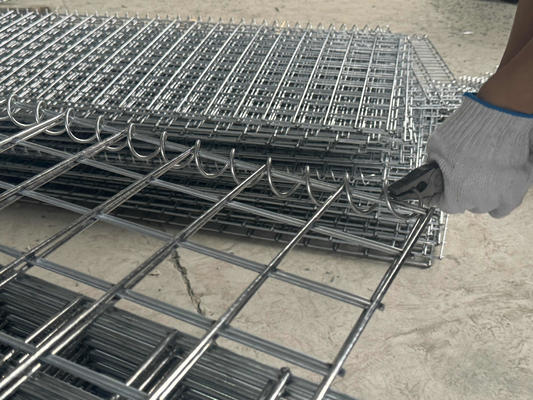 Patlama Kanıtlı Gabion Mesh Kutusu Yüzen Perimetre Savunma Engelli Savunma Duvarı