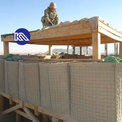 Anti koroziv kaynaklı Gabion Koruyucu Barikat Sel Barikatı Patlama Duvarı Kurmak Kolay Savunma Barikatı Bastion