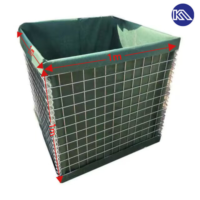 Yüzey Sıcak Dip Galvanize 200g/m2 Bastion Barrier Duvar Savunma Barrier For Protection