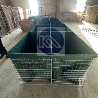Askerlik Savunma Hesco Barrier Ayakkabı Ev için Sıcak Battırılmış Galvanize Finish