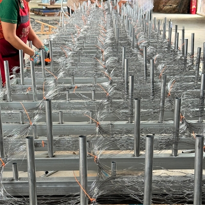 Yüksek Çinko Galvanizli Tank Track Sarma Şebekesi Putanka Sınır Savunma Tankı Engelleme Şebekesi Tank Karşıtı Engelleme Tel örgü