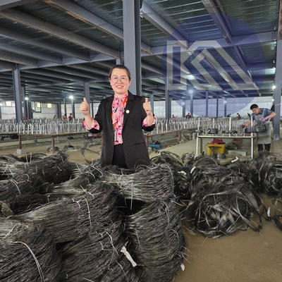 Görünmez Engelleme Çit Güvenlik Bariyeri MZP Çember 10x5x1.4 Tel Ağı Bariyer Tank Karşıtı Girlanda Halka Dokunmuş Tel
