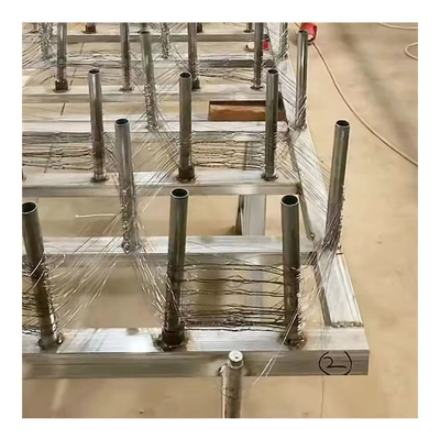 KN Tank Barrier Wire Mesh Tank Karşıtı Track Wrapping Net Ukrayna'da Tank Hareketliliğini Azaltır