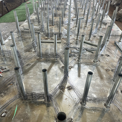 Gelişmiş Tank Karşıtı Bariyer Tel Ağı Tank İzleri Yara Ağı