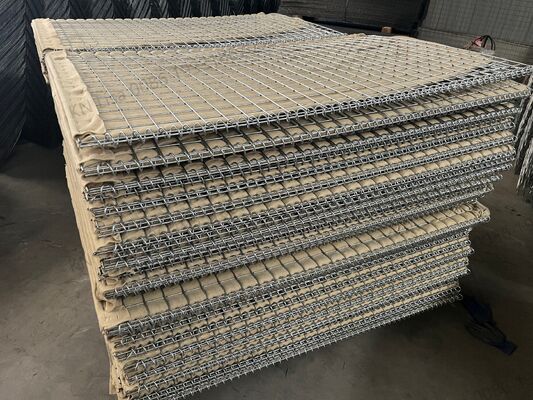 Galvanized Sand Wall Welded Defensive Barrier Explosion Proof Cage Flood Defense Gabion Blast Wall Geotextile Bastion Barriers