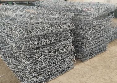 Sıcak Daldırma Galvanizli Dokuma Altıgen Hasır Gabion Sepet 2.0-4.0mm Tel Ölçer
