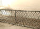 Korozyon Önleyici 2x1x1m Taş Dolgulu Gabion Duvar Kafesleri