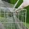Kümes Hayvanları Çiftliğinde Otomatik 96 Kuş Galvanizli Tel Katmanlı Tavuk Çelik Kafesi