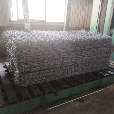 2 * 1 * 1m Dokuma Gabion Sepetleri Deniz Savunması Kaya İstinat Duvarları İçin Altıgen Çit