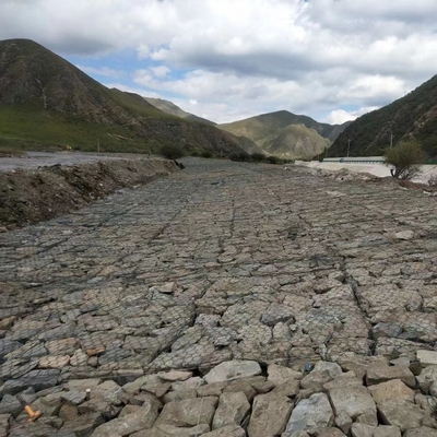 1m X 1m X 1m Antipas Metal Gabion Sepetler Sualtı Mesh Kaynaklı