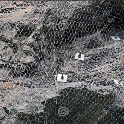 Altıgen Gabion Sepetler 1mx1mx1m Dokuma Hasır