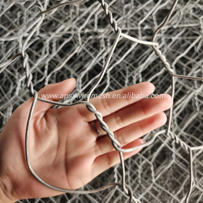 Pvc Kaplı Metal Gabion Sepetleri İstinat Duvarı