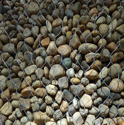 Demir Hasır Gabion Kutusu İstinat Duvarı Galvanizli / Pvc Kaplı Bloklar 1mx1m